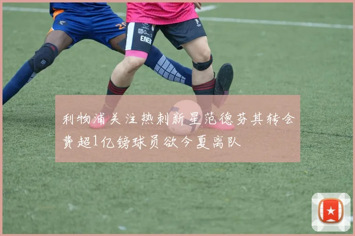 利物浦关注热刺新星范德芬其转会费超1亿镑球员欲今夏离队